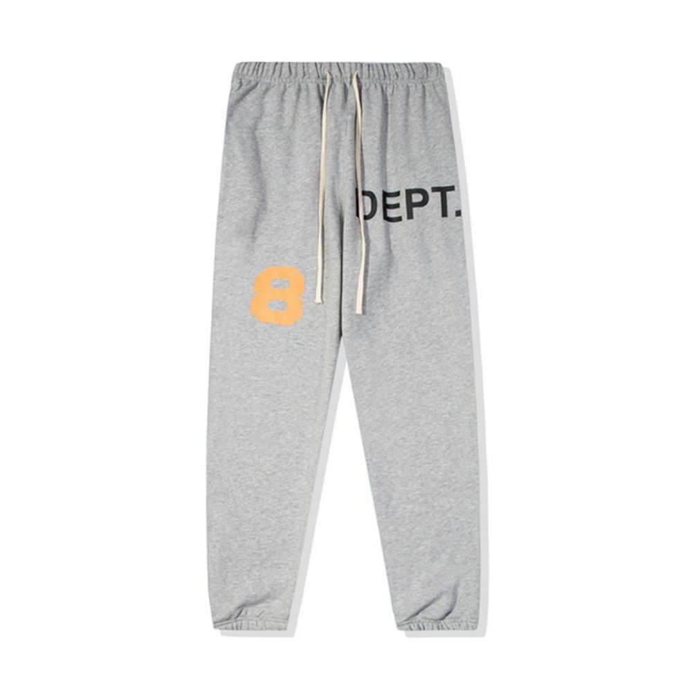 Gallery Dept Unisex Number 8 Printed Sweatpants Gray